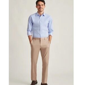 Bonobos Men's Weekday Warrior Slim Pleated Dress Pants Wednesday - 33x32